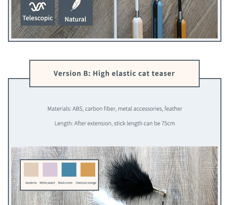 Feather Interactive Cat Toy
