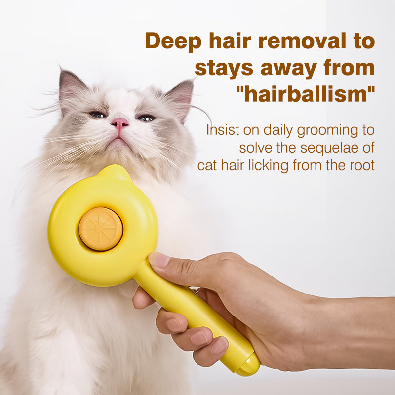 Lemon Pet Slicker Brush