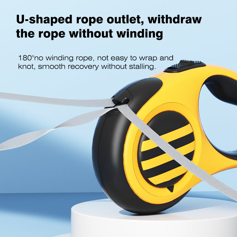 Little Bee Retractable Pet Leash