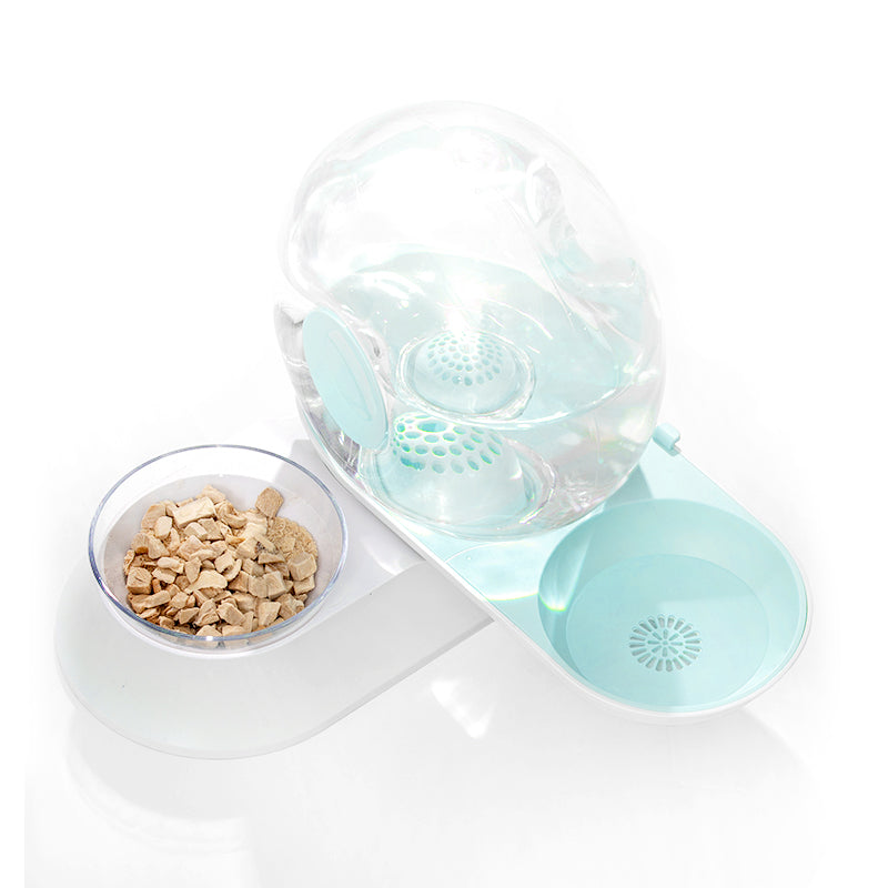 Snail Pet Water Fountain and Feeder