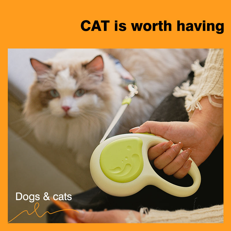 Whale Retractable Pet Leash
