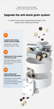 Compact Automatic Pet Feeder