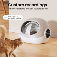 Beige Microchip Pet Feeder photo 3