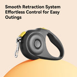 Black Knight Retractable Pet Leash