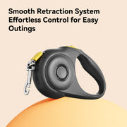 Black Knight Retractable Pet Leash