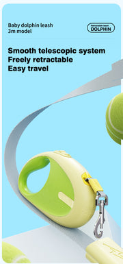Dolphin Retractable Pet Leash