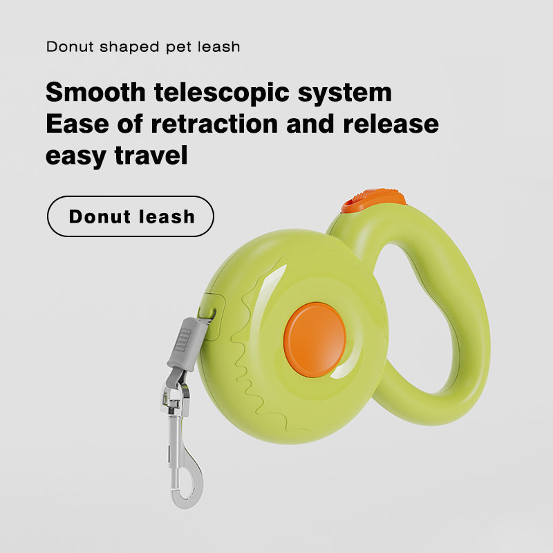 Donut Retractable Pet Leash
