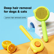 Lemon Pet Slicker Brush