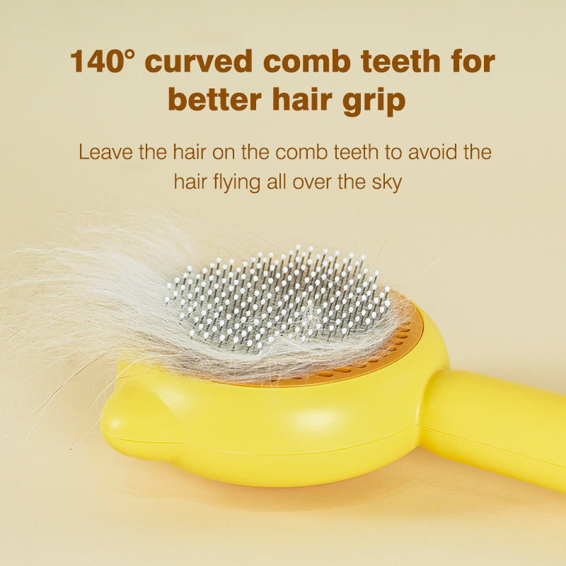 Lemon Pet Slicker Brush