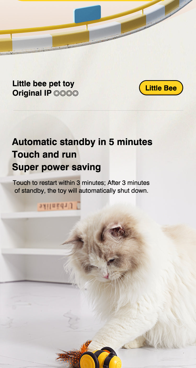 Little Bee Interactive Cat Toy