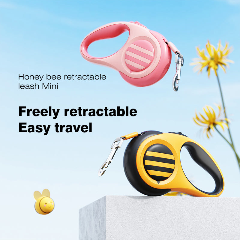 Little Bee Retractable Pet Leash