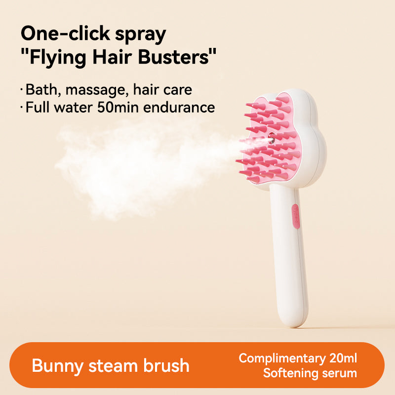 Little Bunny Spray Pet Grooming Brush