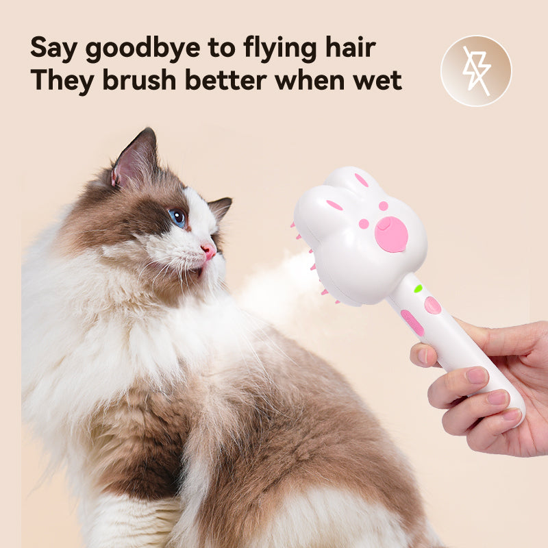 Little Bunny Spray Pet Grooming Brush