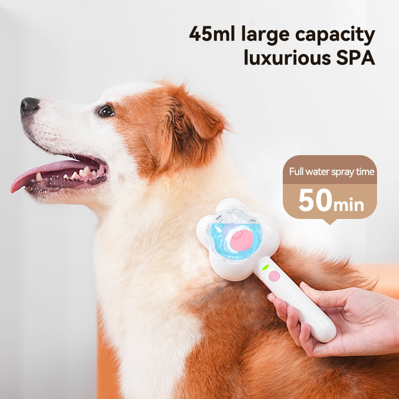 Little Bunny Spray Pet Grooming Brush