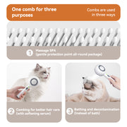 Lollipop Spray Pet Grooming Brush