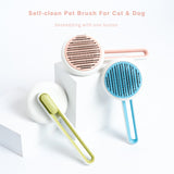 Curved Hook Pet Grooming Brush