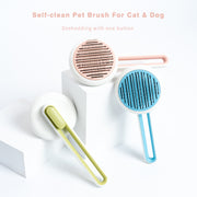 Curved Hook Pet Grooming Brush