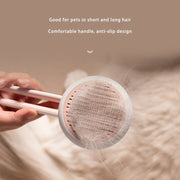 Curved Hook Pet Grooming Brush