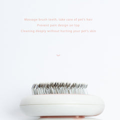 Curved Hook Pet Grooming Brush photo 4