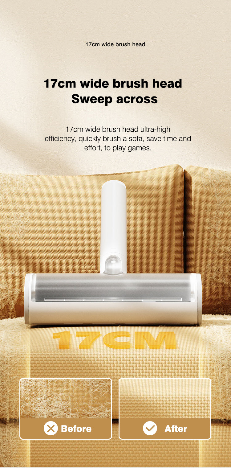 Static Roller Pet Hair Remover