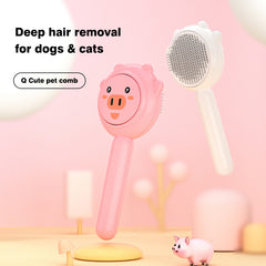 Piglet Pet Grooming Brush photo 1