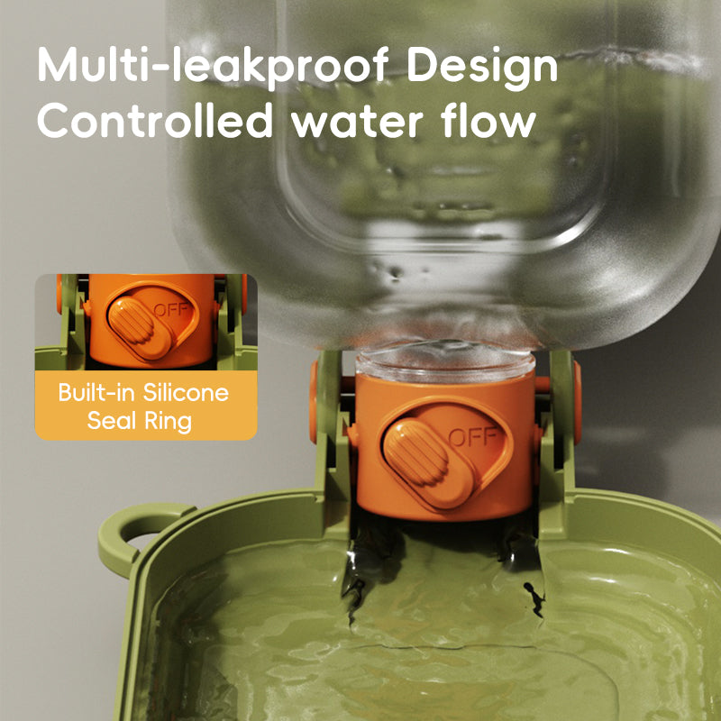 Dual-Use Portable Pet Travel Bottle
