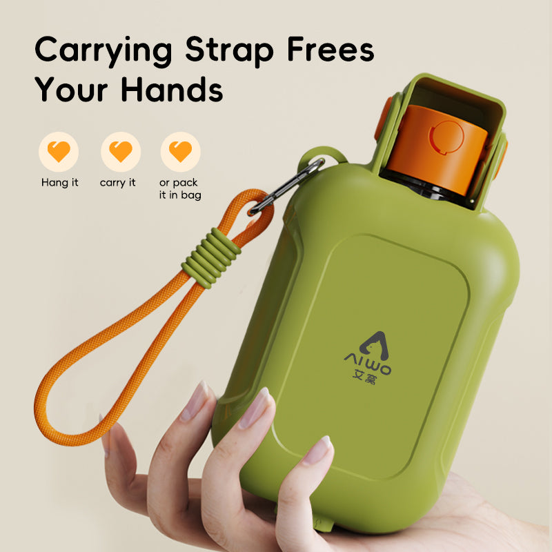 Dual-Use Portable Pet Travel Bottle