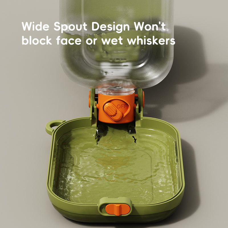 Dual-Use Portable Pet Travel Bottle