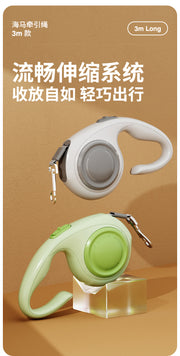 Seahorse Retractable Pet Leash