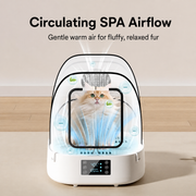White Foldable Pet Drying Box