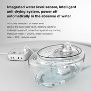 Yellow Duck Pet Water Fountain