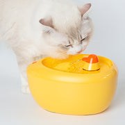 Yellow Duck Pet Water Fountain