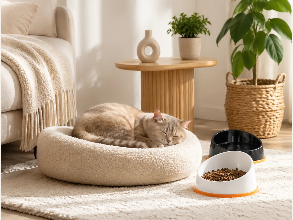 Comfort pet care scene
