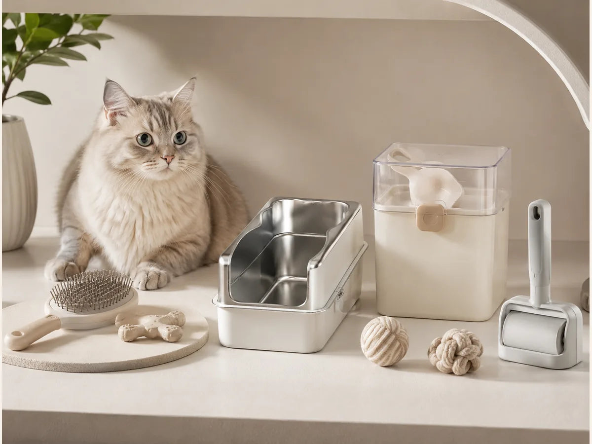 Essentials pet care scene